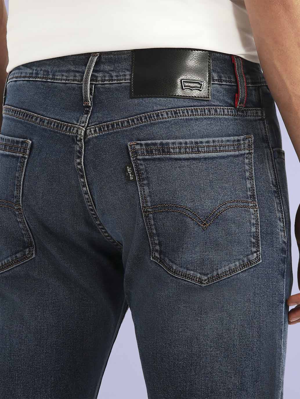 Men's Redloop 517 Dark Blue Bootcut Fit Mid Rise Jeans - de8c80b7-95f9-43f7-8ed2-698cc143bc0b View