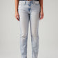 Women's Light Blue Wedgie Slim Fit Mid Rise Jeans - Front View