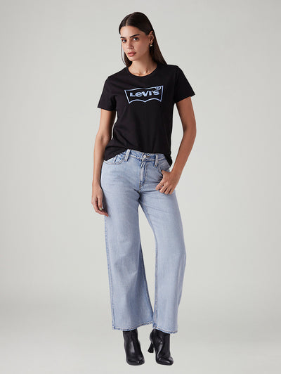 levi's Women's Light Blue Loose Bootcut Fit Mid Rise Jeans-picture-32