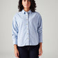 Women's Solid Relaxed Fit Shirt - Front View
