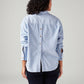 Women's Solid Relaxed Fit Shirt - Back View