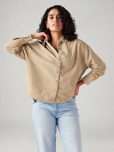 Women's Solid Relaxed Fit Shirt