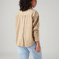 Women's Solid Relaxed Fit Shirt - Back View
