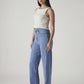 Women's Light Indigo Loose Fit High Rise Jeans - 20 View