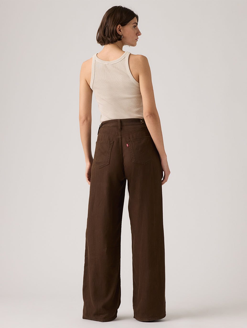 Levi's® Women's Cinch Wide-Leg Pants - Back View