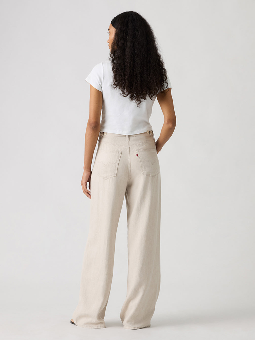 Levi's® Women's Cinch Wide-Leg Pants - Back View