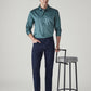 Men's Redloop 511 Blue Slim Fit Mid Rise Jeans - Styleshot View