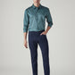 Men's Redloop 511 Blue Slim Fit Mid Rise Jeans - Front View