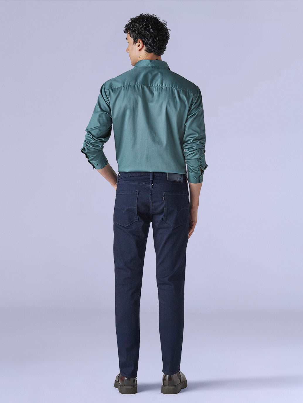 Men's Redloop 511 Blue Slim Fit Mid Rise Jeans - 8d2cd261-3b91-4d8f-8b9d-cb3353cf0d07 View