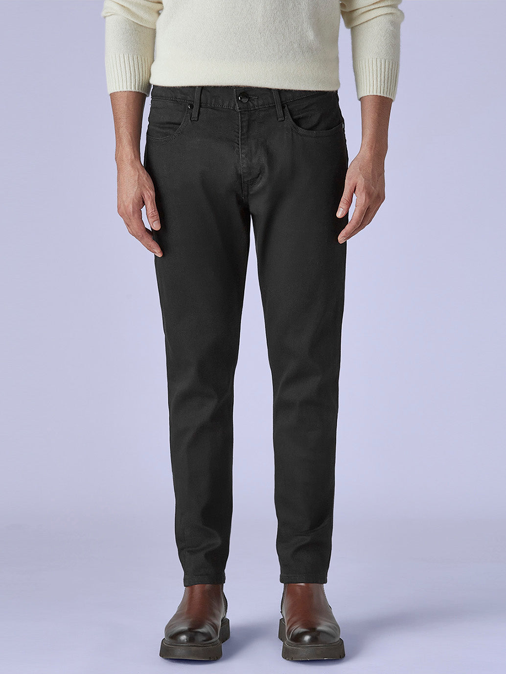 Men's 512 Redloop Black Slim Tapered Fit Mid Rise Jeans - 98df298a-59a9-49fe-b742-f304a40bd360 View