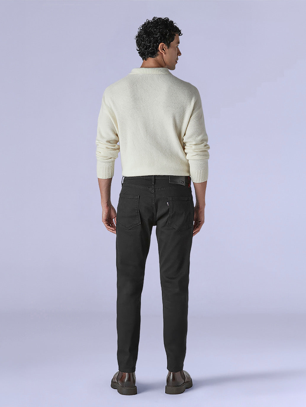 Men's 512 Redloop Black Slim Tapered Fit Mid Rise Jeans - 99d1aa48-3789-488f-8b4a-5f98d25deffa View