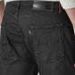Men's 512 Black Slim Tapered Fit Mid Rise Jeans - Detail View