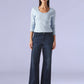 Women's Dark Blue Loose Bootcut Fit Mid Rise Redloop Jeans - 3d09ef3f-be6f-4ca6-b436-0be2fd87c520 View