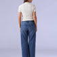 Women's Blue Loose Bootcut Fit Mid Rise Redloop Jeans - e834eb5c-fd09-4e9c-a8e3-60ef5770dccb View
