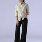 Women's Black Loose Bootcut Fit Mid Rise Redloop Jeans - deb258d2-a6fd-4f3a-97cf-9194177a90a4 View
