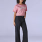 Women's Dark Blue Loose Bootcut Fit High Rise Redloop Jeans - e290f243-4169-4491-b3fe-e21844dd40e1 View