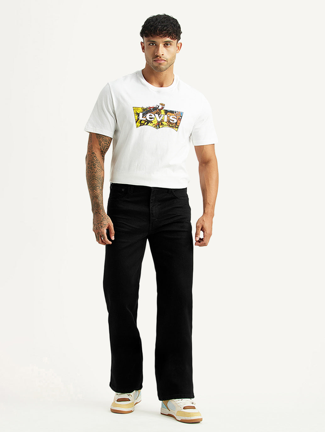 パンツ Levi's 567 Loose Boot Cut W33 L30 Men's 567 Black Bootcut Fit Mid Rise Kooltex Jeans – Levis India Store