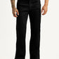 Men's 567 Black Bootcut Mid Rise Jeans - Front View