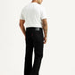 Men's 567 Black Bootcut Mid Rise Jeans - Back View