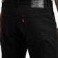 Men's 567 Black Bootcut Mid Rise Jeans - Detail View