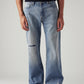 Men's 567 Light Blue Bootcut Mid Rise Jeans - Front View