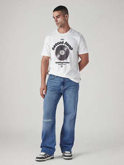 levi's Men's 567 Blue Bootcut Fit Mid Rise Jeans-picture-27