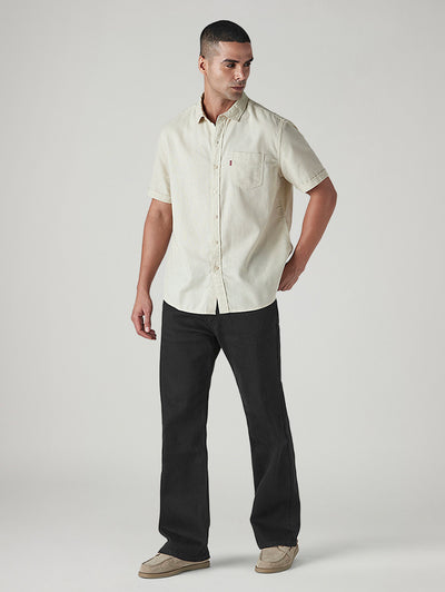 Men's 567 Black Bootcut Fit Mid Rise Jeans-image-16