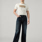 Men's 527 Dark Blue Bootcut Fit Mid Rise Jeans - Styleshot View