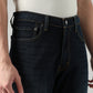 Men's 527 Dark Blue Bootcut Fit Mid Rise Jeans - Detail View