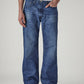 Men's Tinted 505 Dark Indigo Straight Fit Mid Rise Jeans - Front View