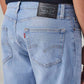 Men's 555 Light Blue Relaxed Straight Fit Mid Rise Commuter Jeans - 20 View