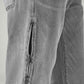 Men's 555 Grey Relaxed Straight Fit Mid Rise Jeans - Detail View