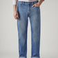 Men's 555 Light Blue Relaxed Straight Fit Mid Rise Commuter Jeans - d7ff5666-f174-4bd8-832b-afe4868054c6 View
