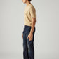 Men's 517 Dark Blue Bootcut Fit Mid Rise Hyper Stretch Jeans - Side View