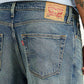 Men's 568 Blue Loose Fit Mid Rise Jeans - Detail View