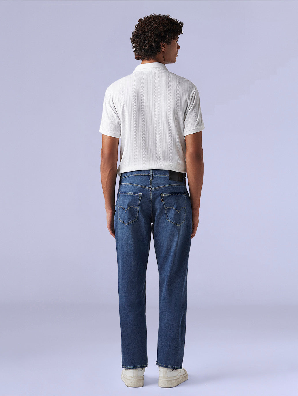 Men's 541 Blue Athletic Tapered Fit Mid Rise Redloop Jeans - b46c88d6-63f5-40a2-a886-f8e02fce5157 View