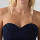 Women's Solid Slim Fit Tube Top - detail View