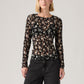 Levi's® Women's Seraphina Lace Long-Sleeve Top - Front View