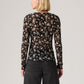Levi's® Women's Seraphina Lace Long-Sleeve Top - Back View