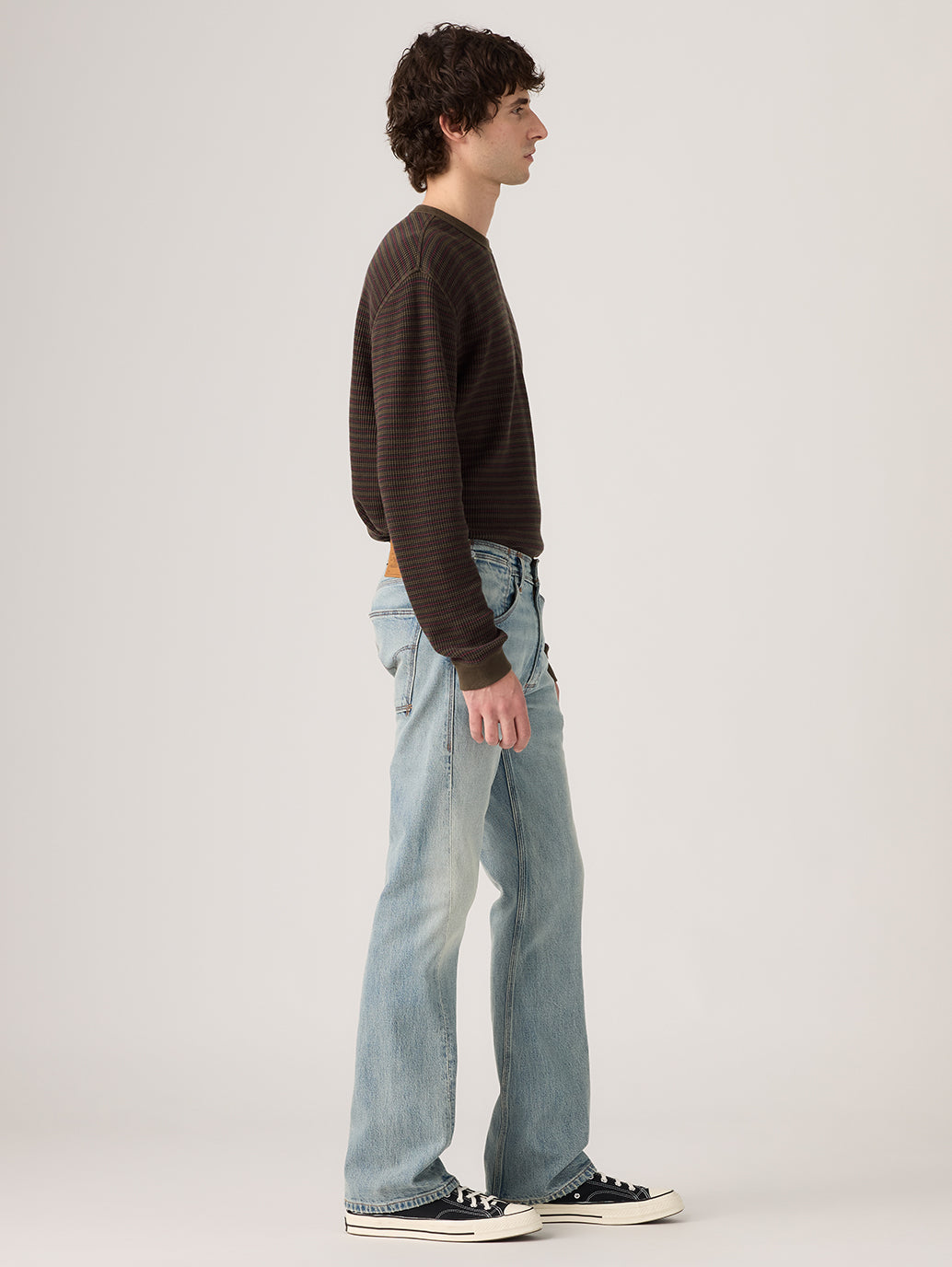 Levi's® Men's Twisted Slim Kick Flare Jeans - Side View