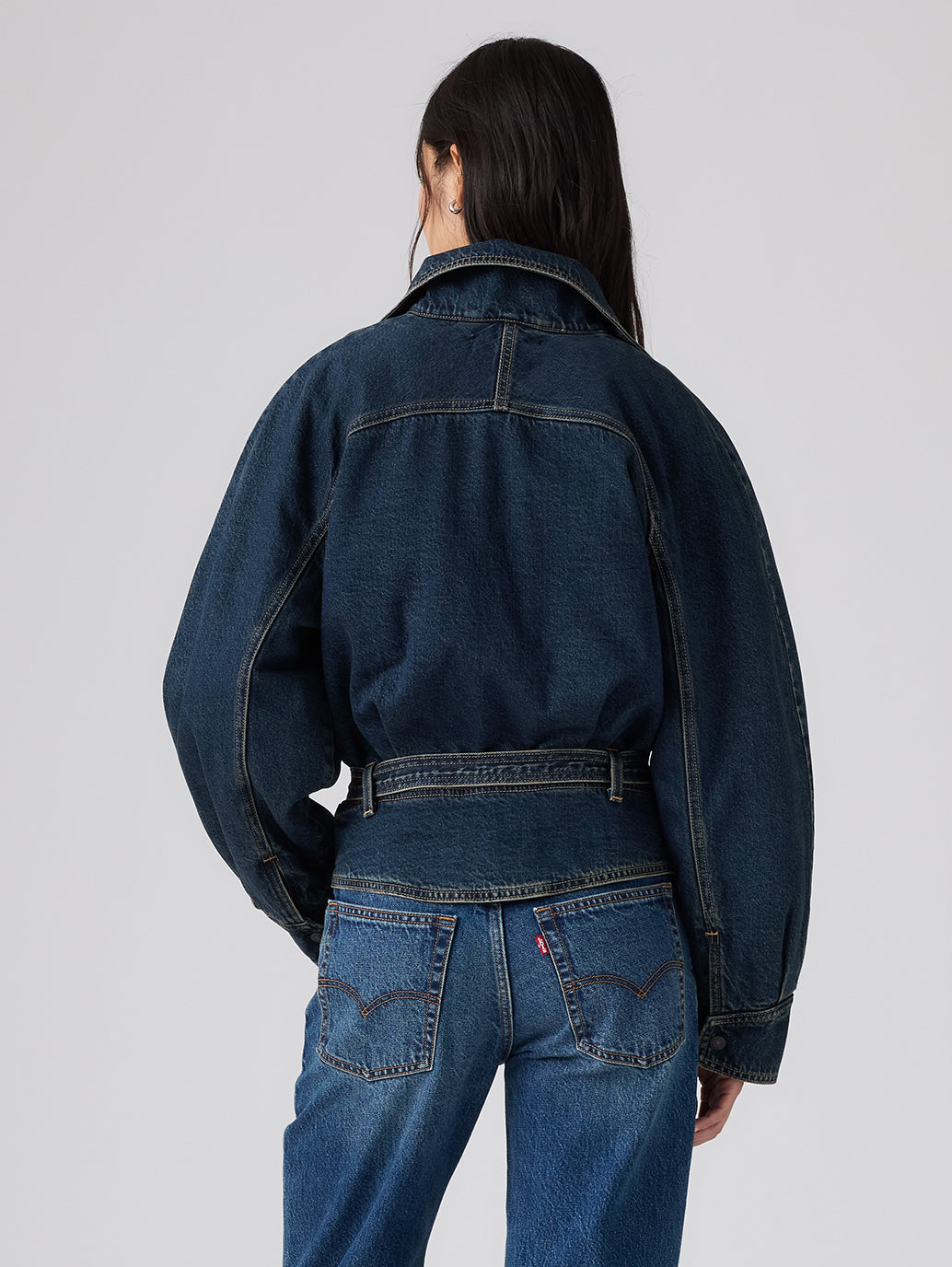 Levi's® Women's 80's Bomber Jacket - Back View