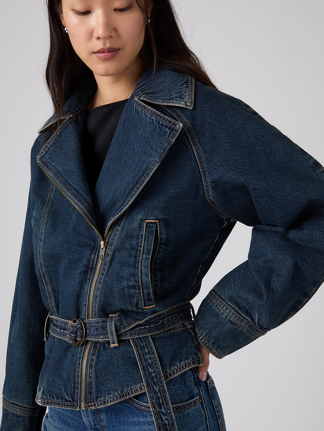 Levi's® Women's 80's Bomber Jacket - detail View