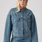 Levi's® Women's Loose Crop Trucker Jacket - Front View