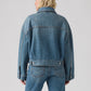 Levi's® Women's Loose Crop Trucker Jacket - Back View