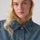 Levi's® Women's Loose Crop Trucker Jacket - detail View