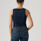 Levi's® Women's Vintage Zip Vest - Back View