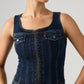 Levi's® Women's Vintage Zip Vest - detail View