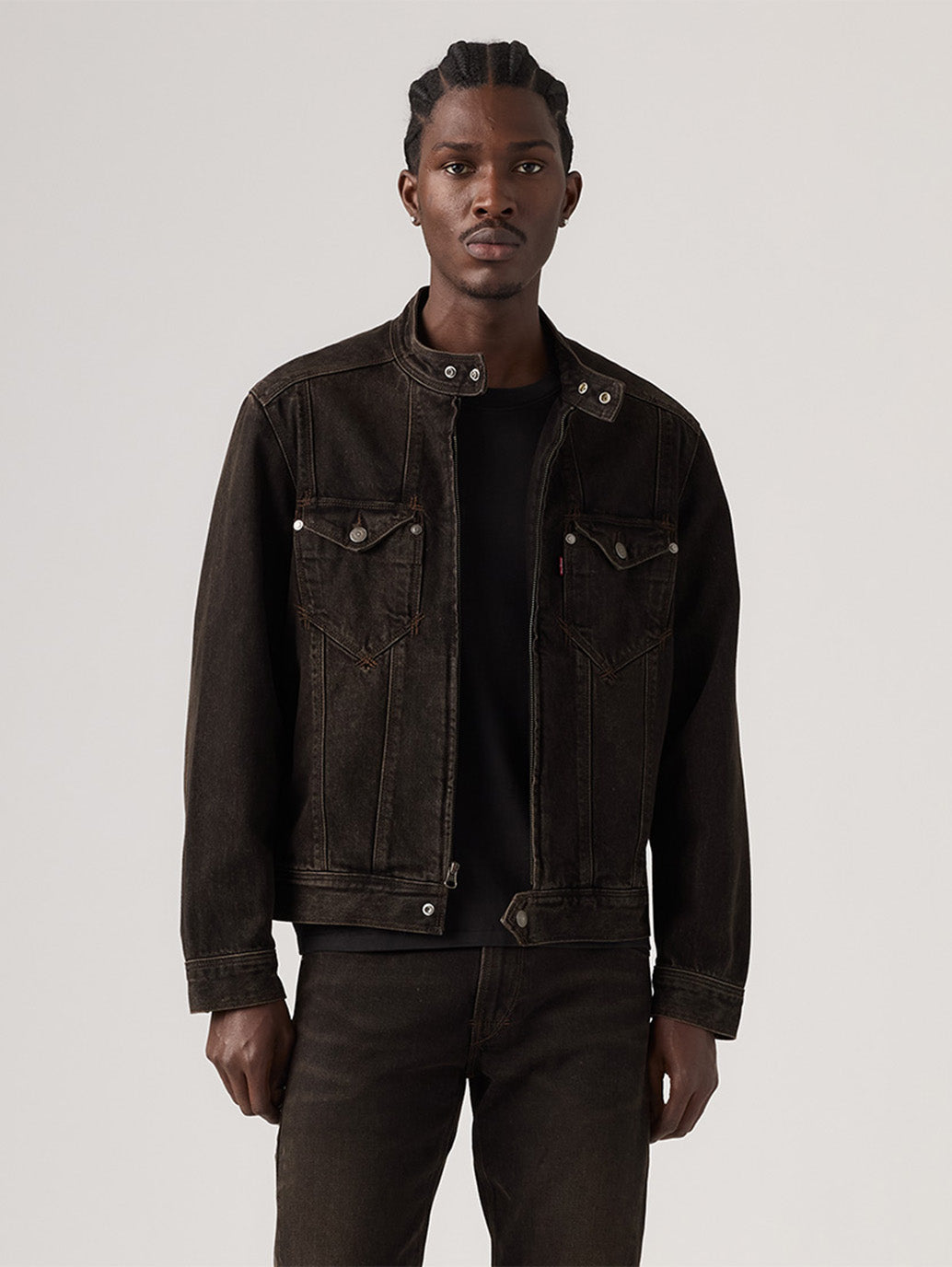 Levi's® Men's Twisted Moto Jacket - Front View