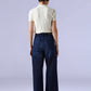 Women's Redloop Ribcage Wide Leg Fit High Rise Cinch Jeans - c35accb8-fb9e-4601-983b-c381bfa81fba View