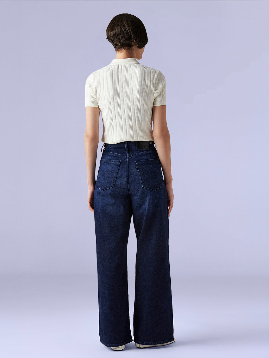 Women's Redloop Ribcage Wide Leg Fit High Rise Cinch Jeans - c35accb8-fb9e-4601-983b-c381bfa81fba View